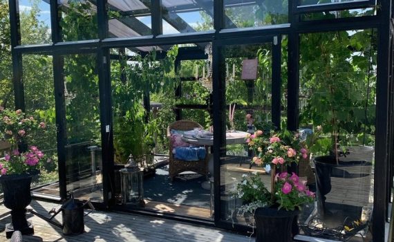 Första delen i att bygga ett orangeri