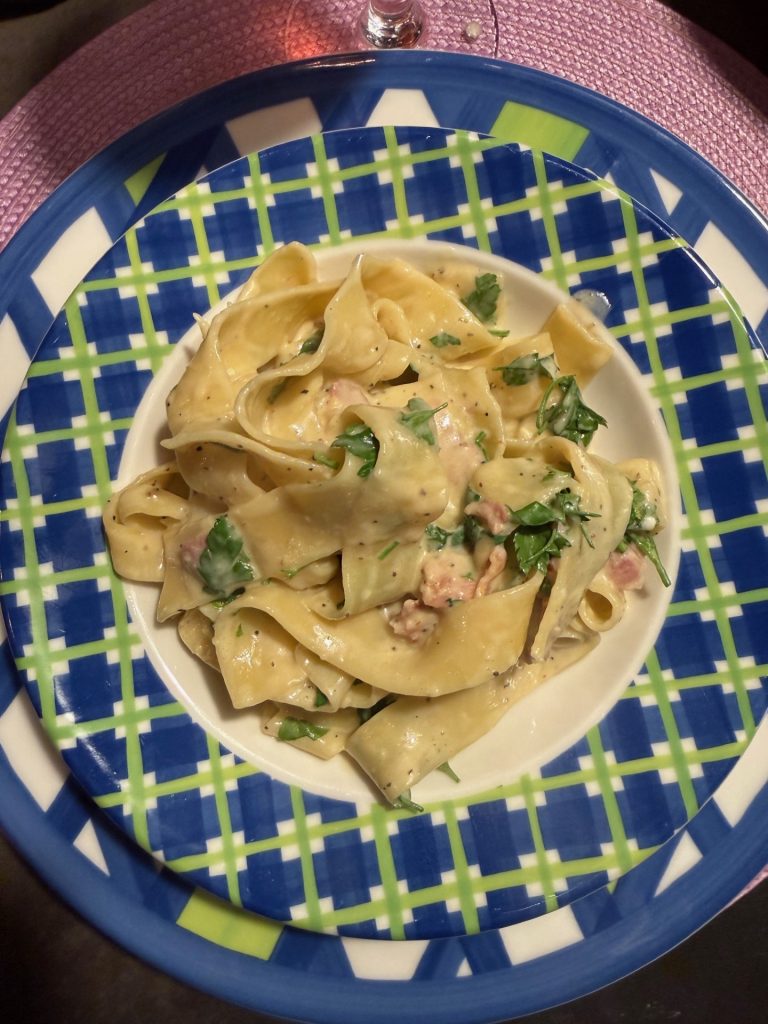 En riktigt god och enkel Pasta alla Carbonara