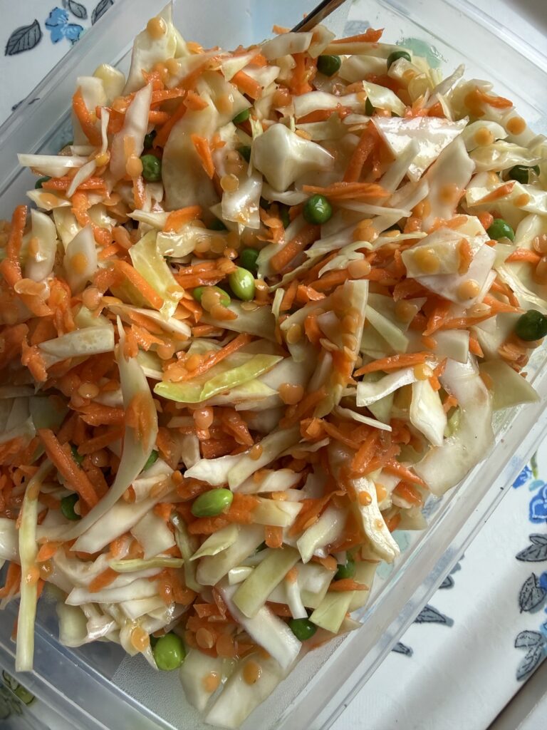Proteinrik sallad för matlådor!