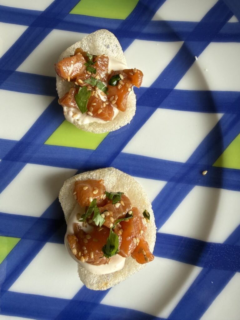 Perfekt förrätt med inspiration av Asian Fusion